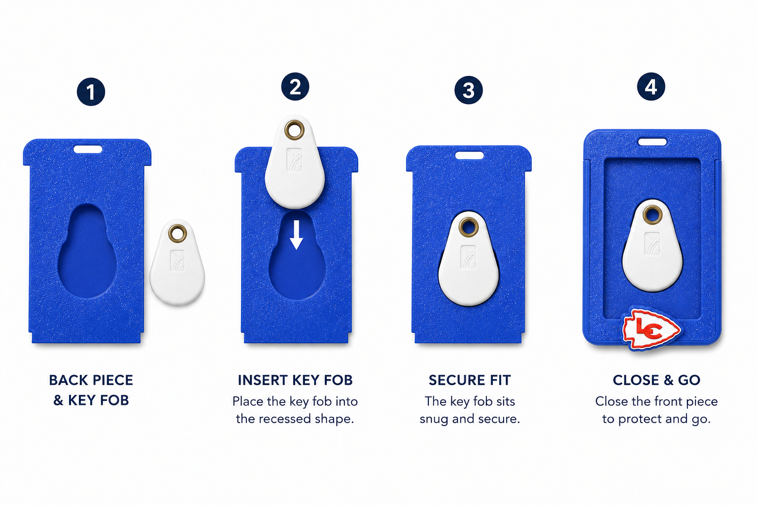 Lakeland Staff ID + Keyfob Holder