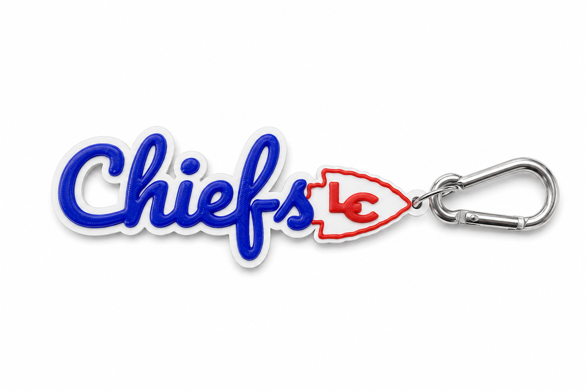 Walkathon Lakeland Chiefs Script Bag Tag