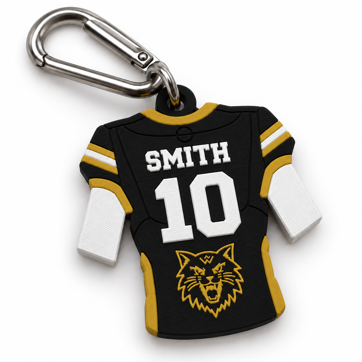 Western Wayne Wildcats Personalized Jersey Bag Tag