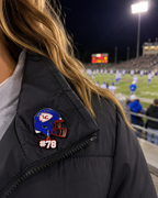 Personalized Lakeland Football Helmet Pin