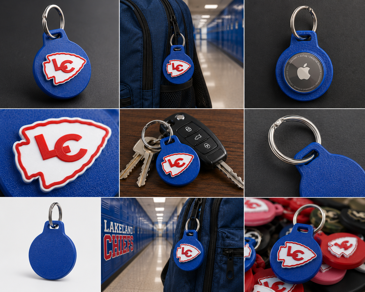 Kids Go Shopping - Arrowhead Airtag Holder