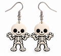 Halloween Doodle Buddy Earrings - Skully