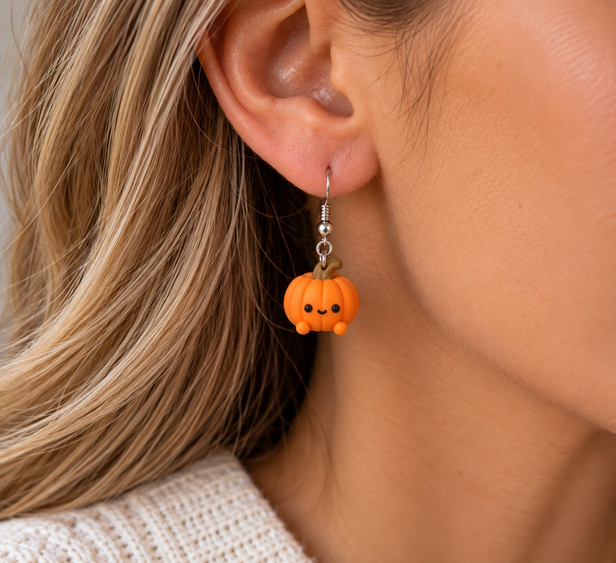 Halloween Doodle Buddy Earrings - Portly