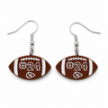 Personalized Football Earrings