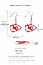 Lakeland Arrowhead Dangle Earrings