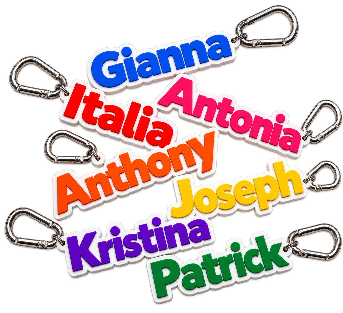Personalized Backpack Keychain