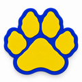 Valley View Paw Print Bag Charm