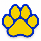 Valley View Paw Print Bag Charm