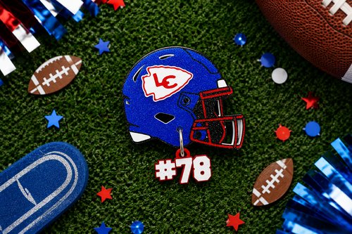 Football Helmet Pin