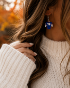 Personalized Lakeland Football Jersey Earrings