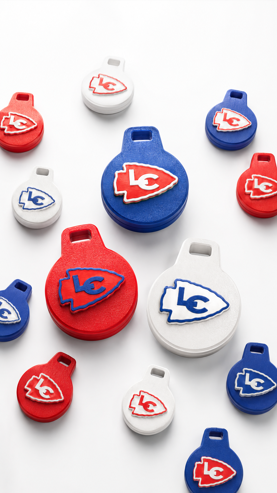 Lakeland Chiefs AirTag Holder