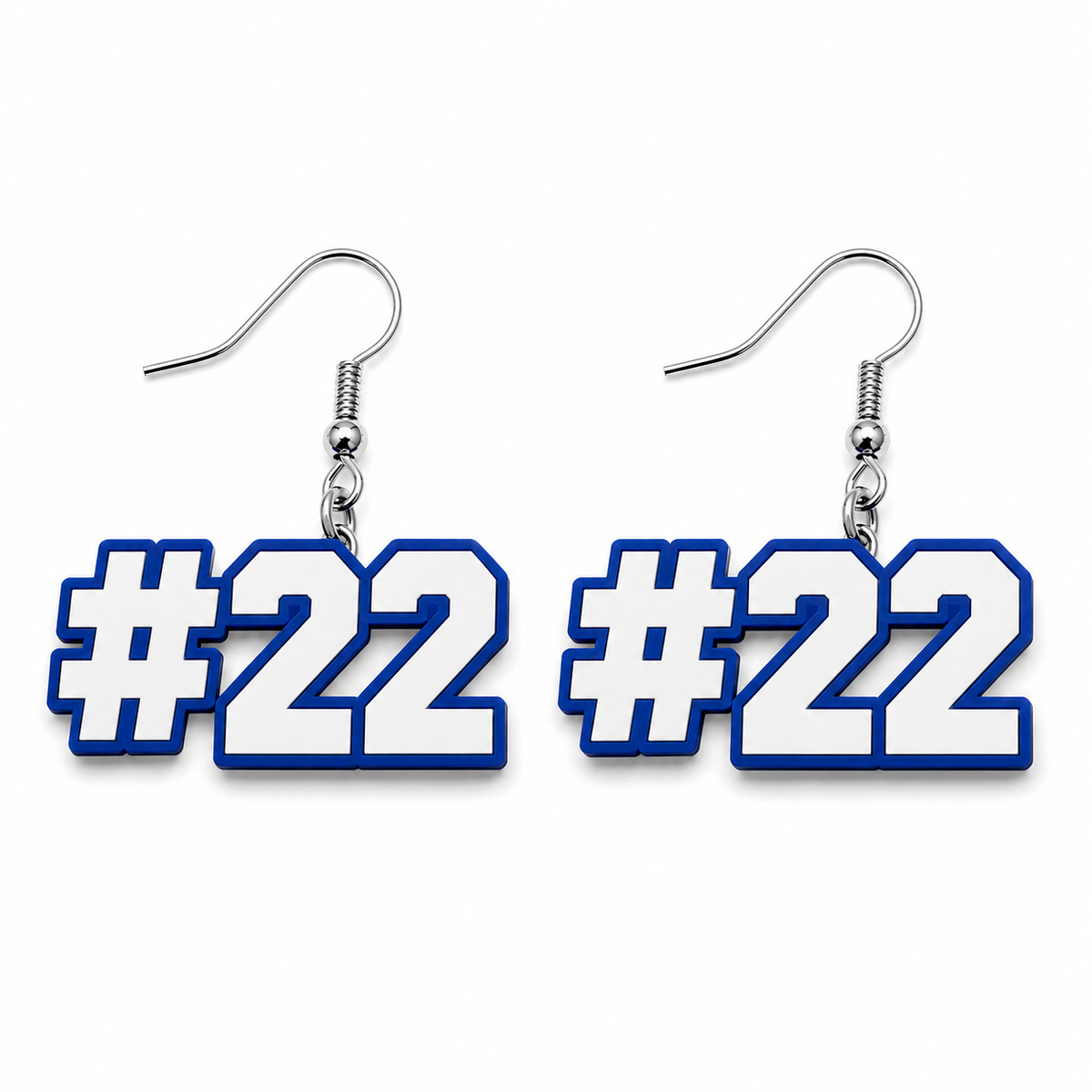 Personalized Number Earrings
