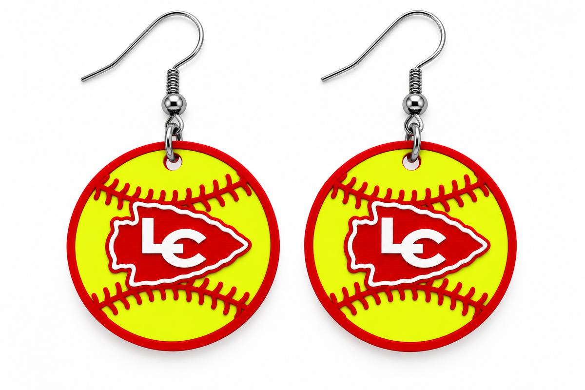Lakeland Softball Earrings