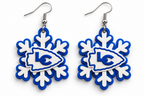Kids Go Shopping - Arrowhead Snowflake Earrings