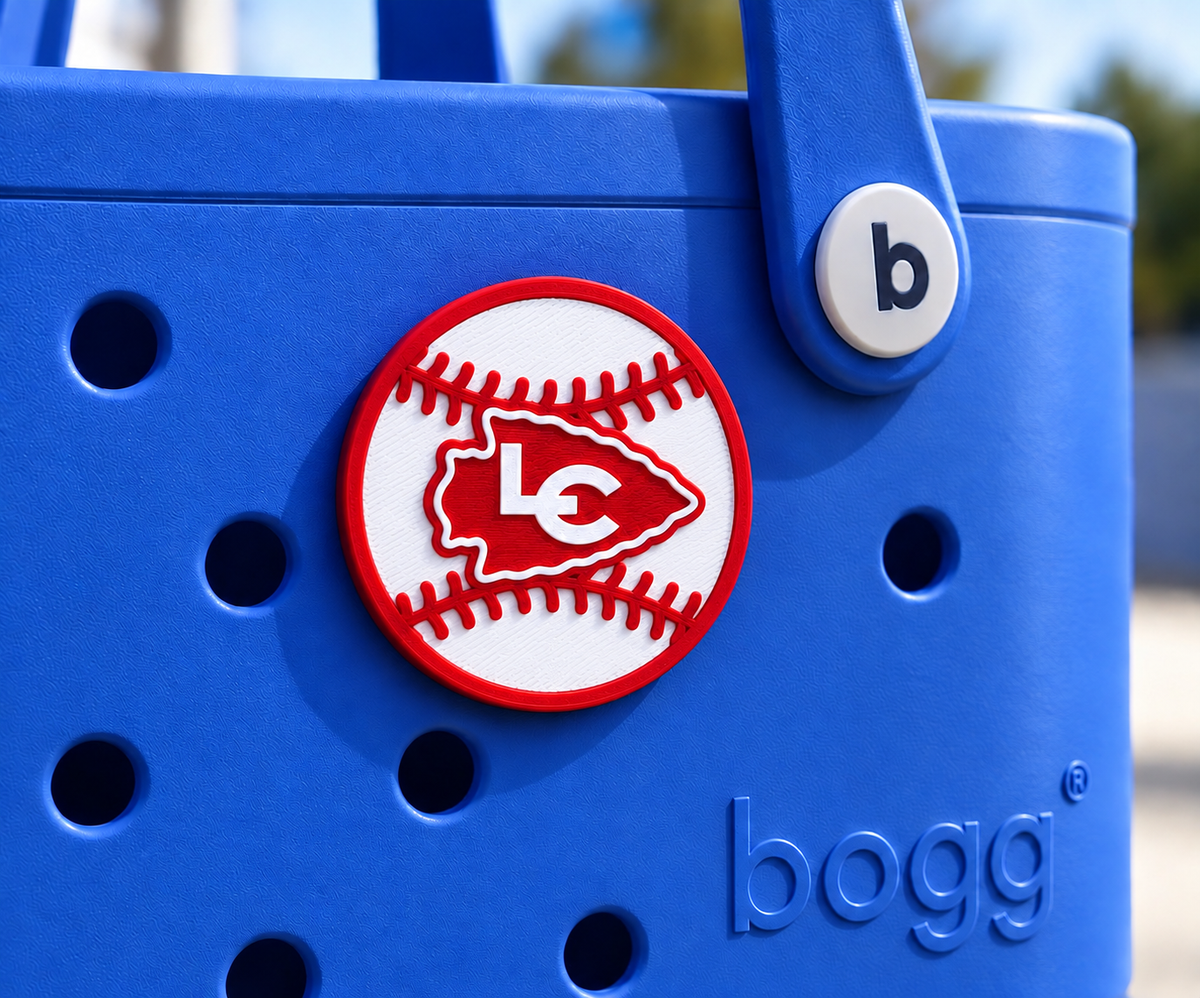 Lakeland Baseball Bag Charm