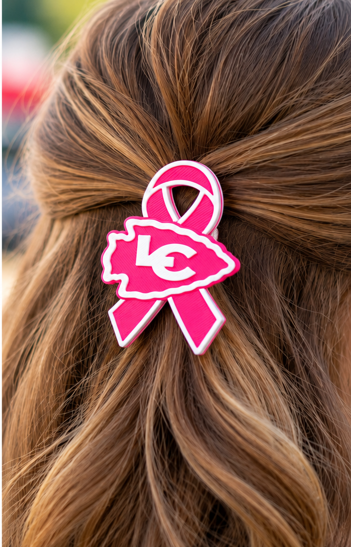 Lakeland Pink Out Hair Clip