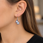 Abington Heights AH Dangle Earrings — lifestyle