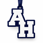 Abington Heights AH Ornament — white background