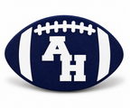 Abington Heights Football Bag Charm — white background