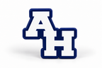 Abington Heights Hair Clip — white background