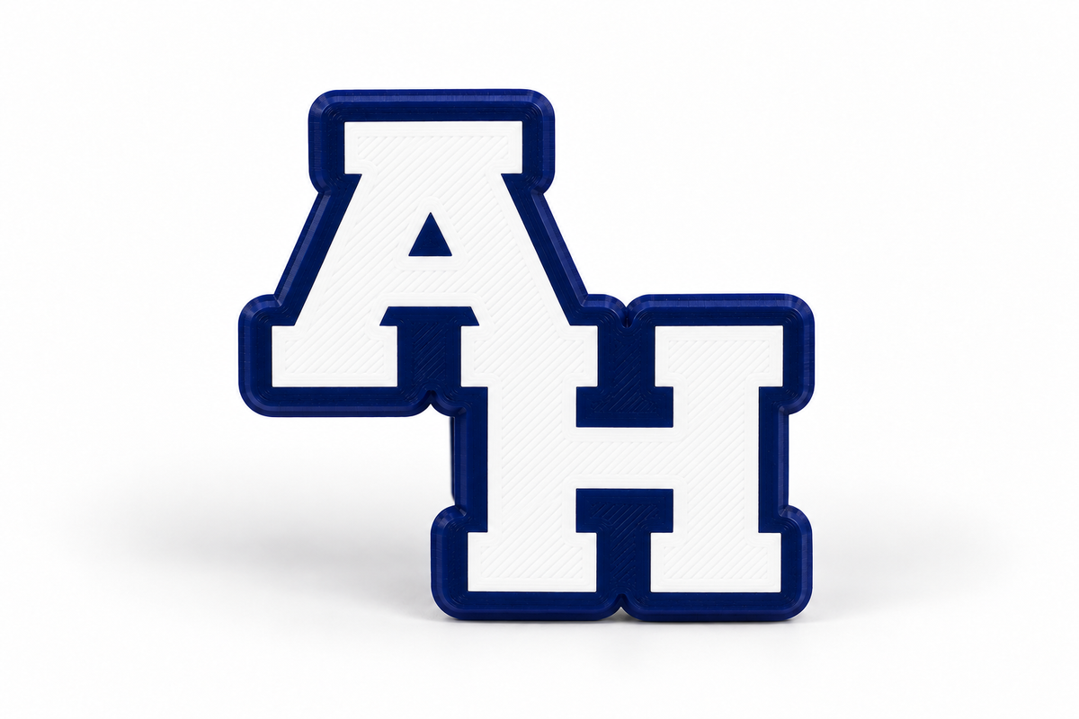 Abington Heights Hair Clip — white background