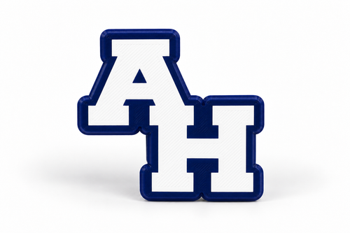 Abington Heights Hair Clip — white background