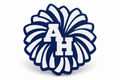 Abington Heights Pom Pom Bag Charm — white background