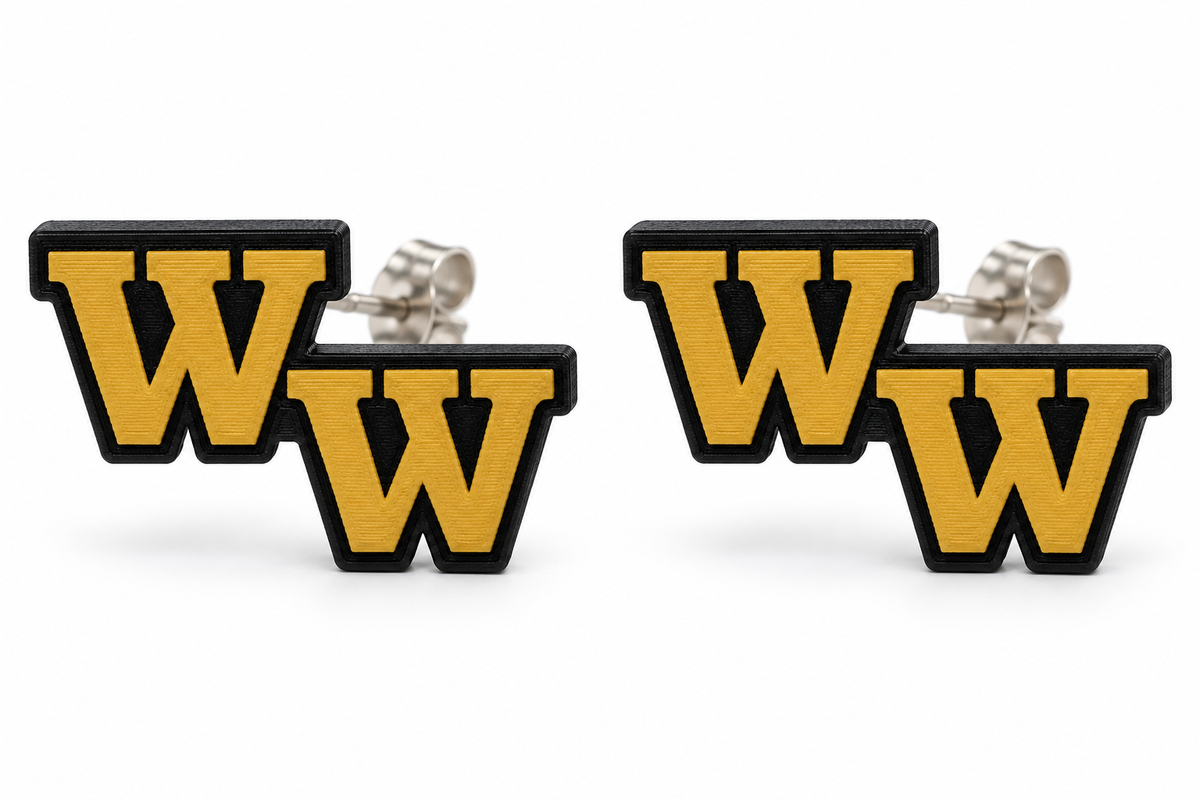 Western Wayne Stud Earrings