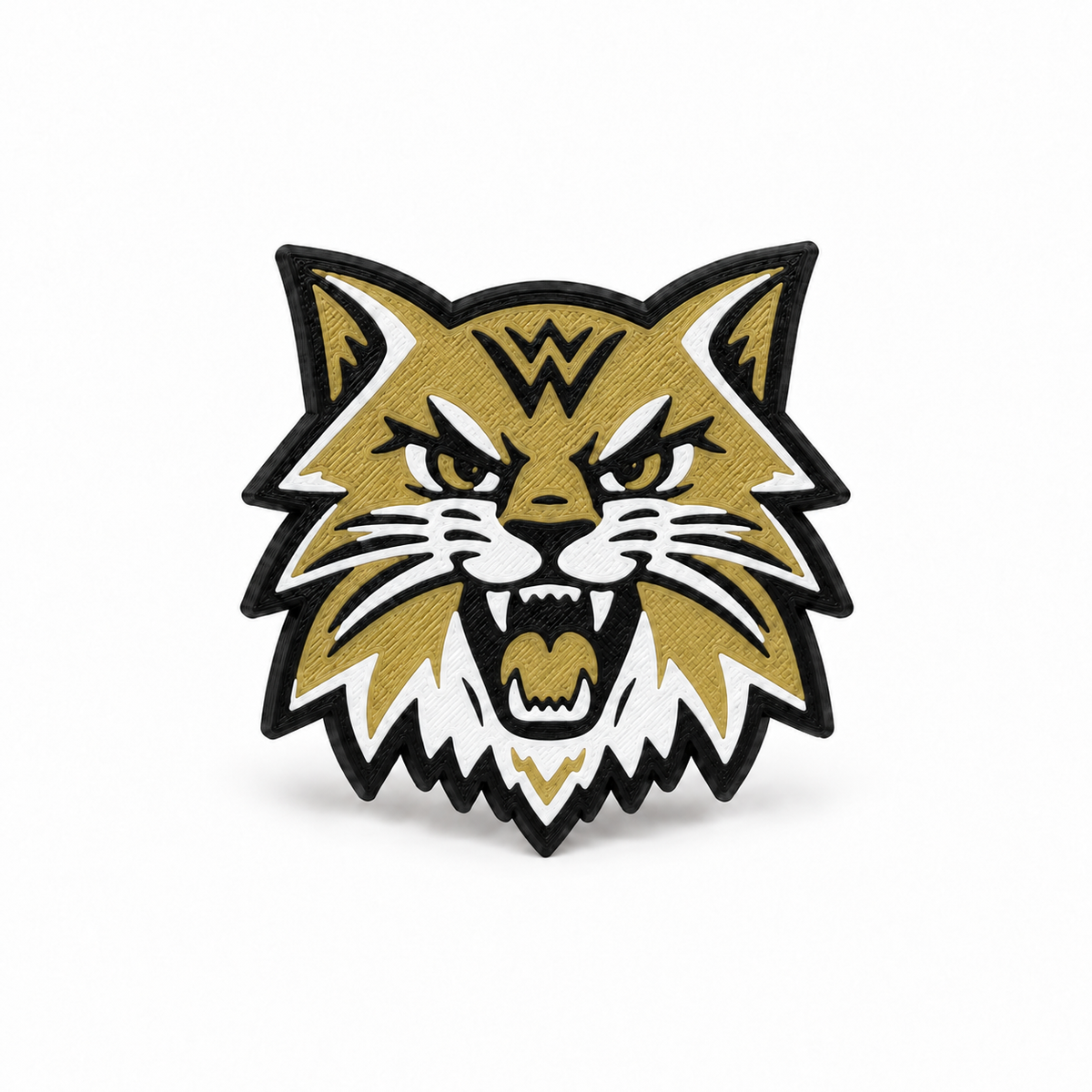Western Wayne Wildcat Bag Charm