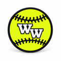 Western Wayne Softball Bag Charm