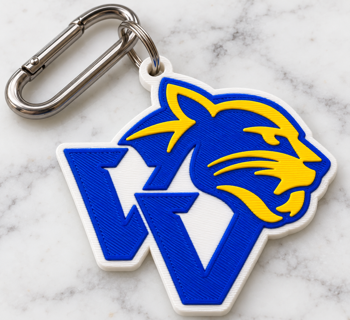 Valley View Cougar Bag Tag