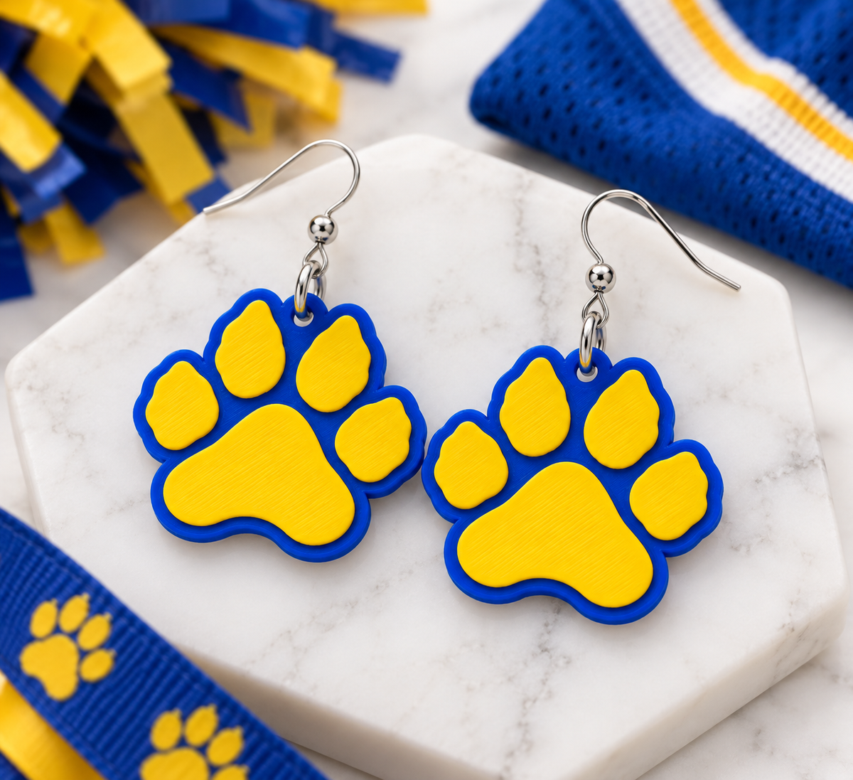 Valley View Claw Print Earrings