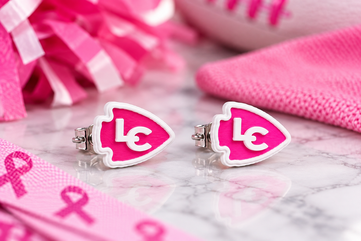 Lakeland Pink Out Stud Earrings