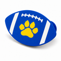 Valley View Football Shoe Charm — white background