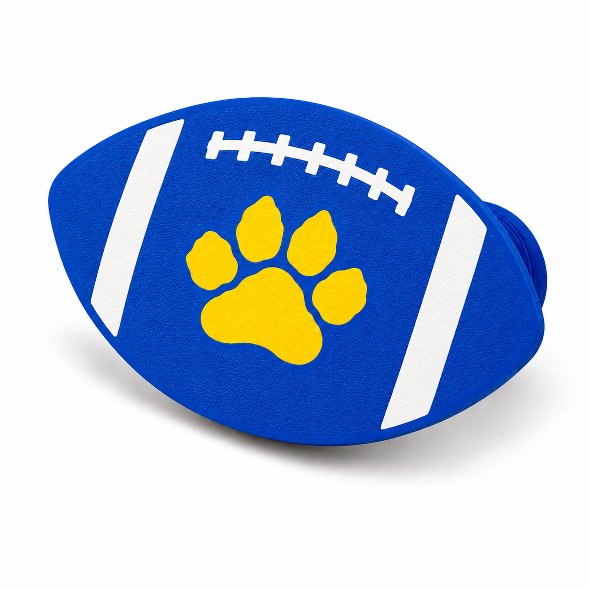 Valley View Football Shoe Charm — white background