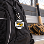 Western Wayne Baseball Bag Tag — lifestyle