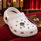 Western Wayne Curtain Club Shoe Charm — lifestyle