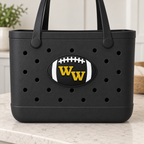 Western Wayne Football Bag Charm — lifestyle