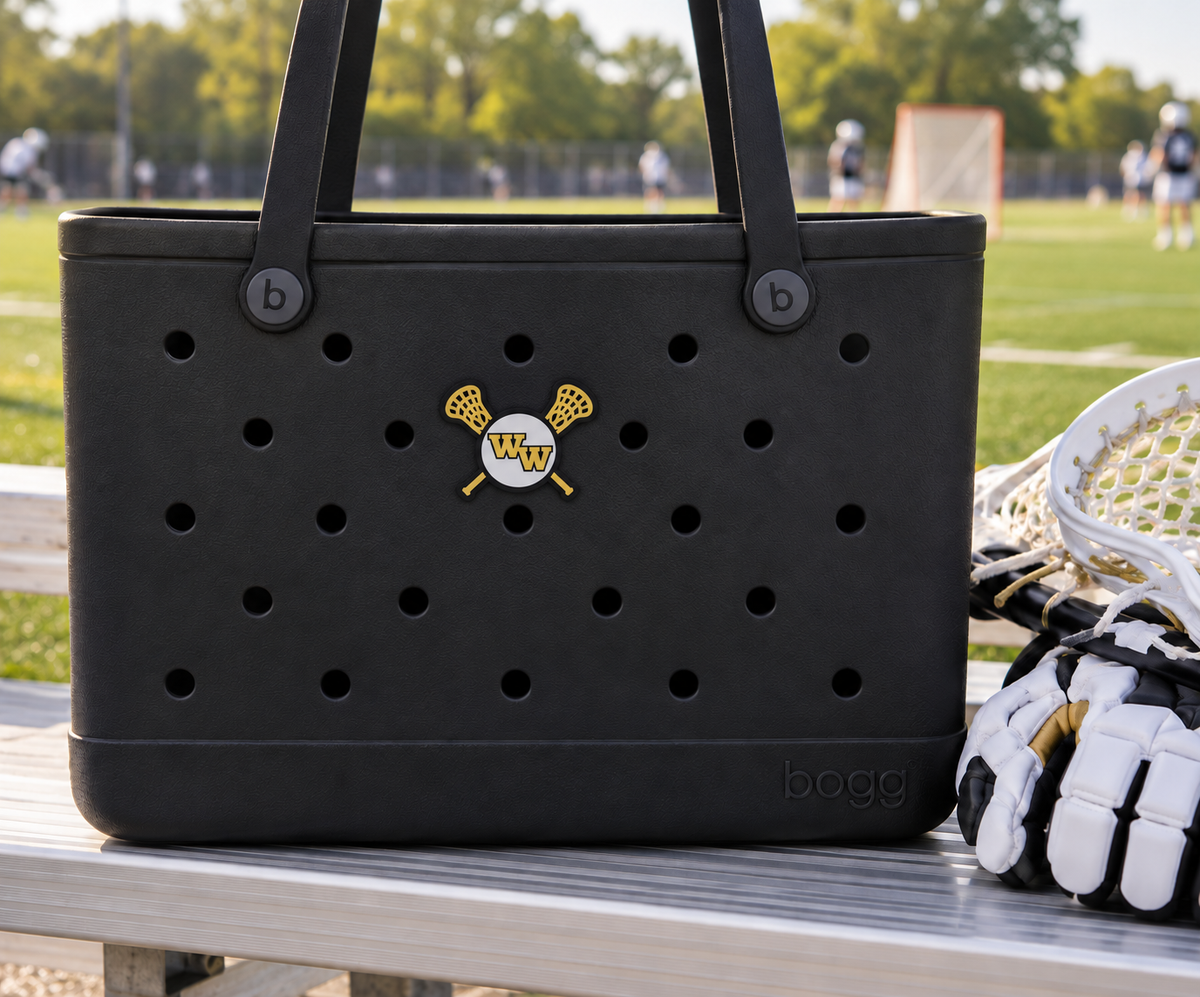 Western Wayne Lacrosse Bag Charm — lifestyle
