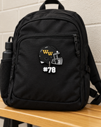 Western Wayne Personalized Football Helmet Pin — lifestyle