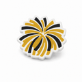 Western Wayne Pom Pom Shoe Charm — white background