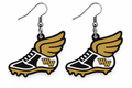 Western Wayne Track and Field Earrings — white background