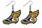 Western Wayne Track and Field Earrings — white background